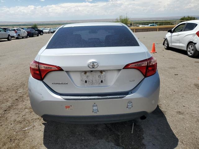 2T1BURHE1KC226512 - 2019 TOYOTA COROLLA L ვერცხლისფერი ფოტო 6