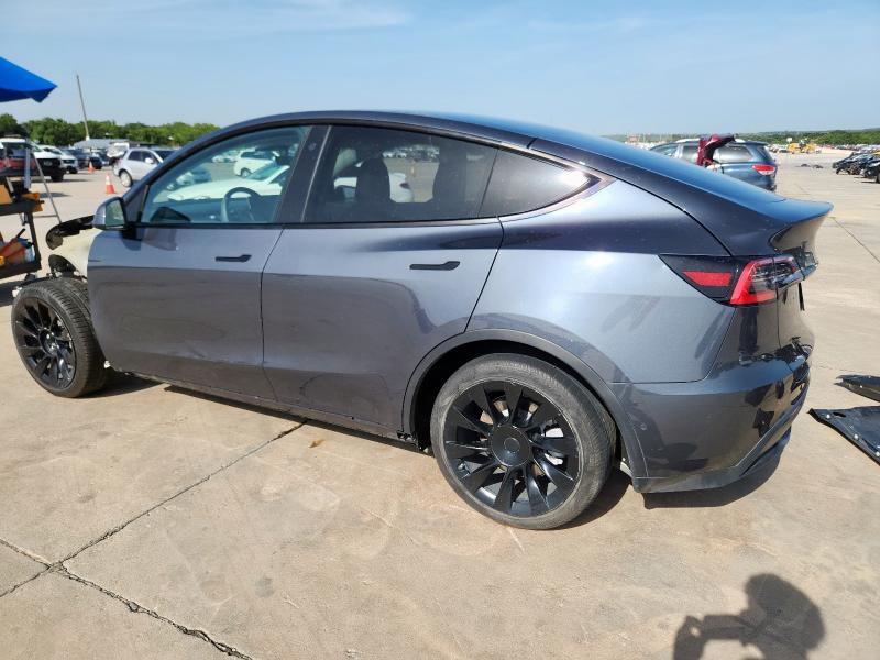 5YJYGAEE5MF136656 - 2021 TESLA MODEL Y GRAY photo 2