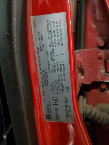 1GCHTCFE1B8140237 - 2011 CHEVROLET COLORADO LT RED photo 13