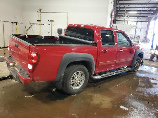1GCHTCFE1B8140237 - 2011 CHEVROLET COLORADO LT RED photo 3