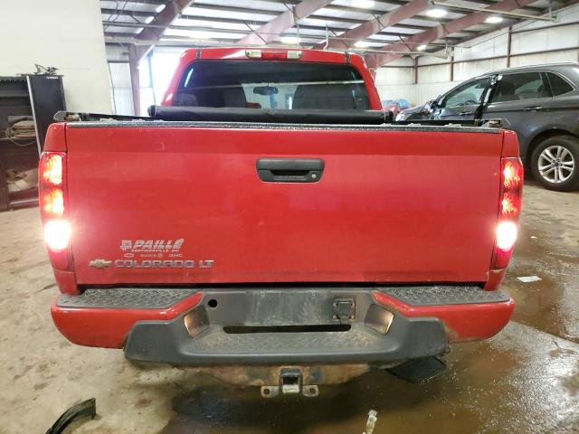 1GCHTCFE1B8140237 - 2011 CHEVROLET COLORADO LT RED photo 6