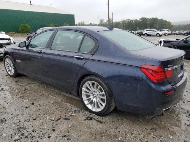 WBAYF4C52DD127960 - 2013 BMW 740 LXI BLUE photo 2