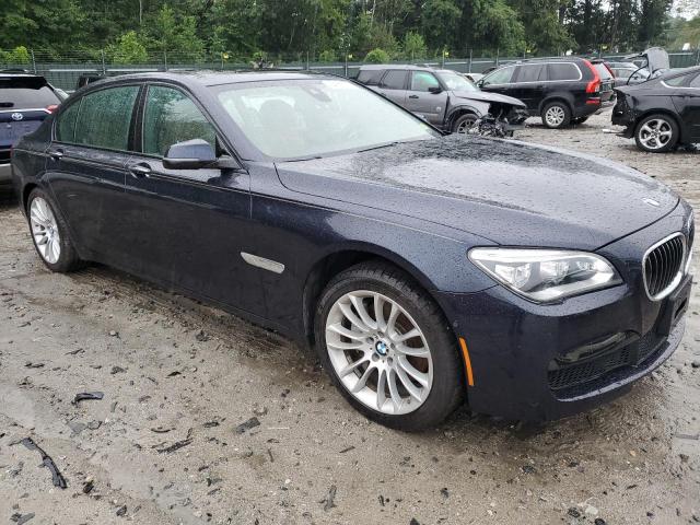 WBAYF4C52DD127960 - 2013 BMW 740 LXI BLUE photo 4