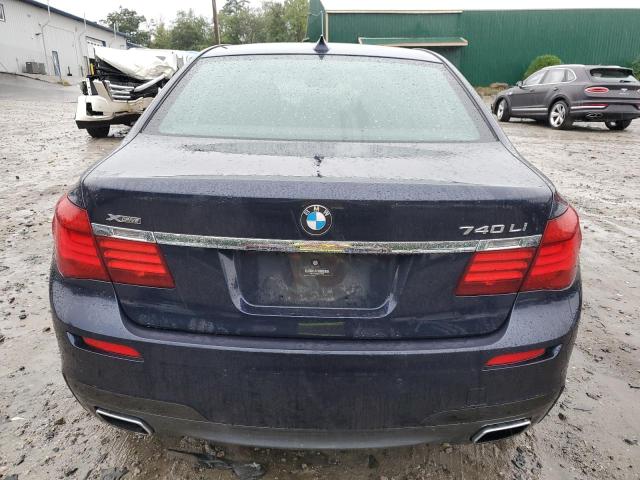 WBAYF4C52DD127960 - 2013 BMW 740 LXI BLUE photo 6