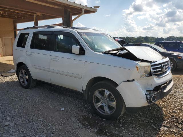 5FNYF3H60CB024154 - 2012 HONDA PILOT EXL WHITE photo 4