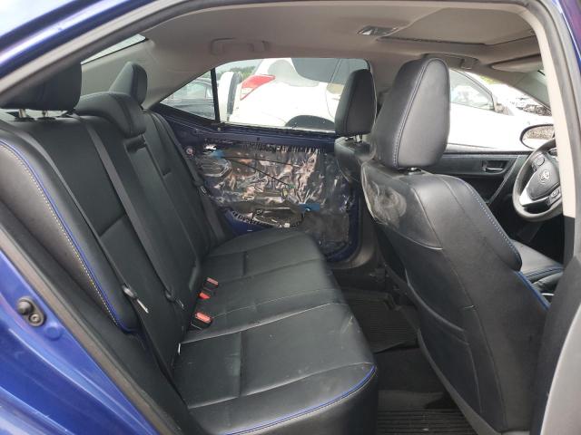 2T1BURHE9HC837932 - 2017 TOYOTA COROLLA L BLUE photo 10