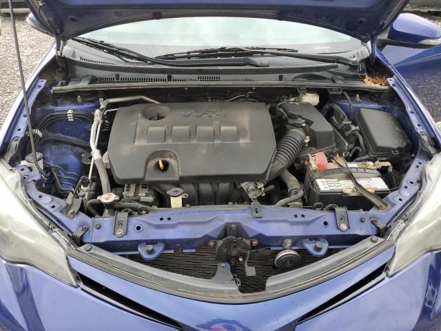2T1BURHE9HC837932 - 2017 TOYOTA COROLLA L BLUE photo 11