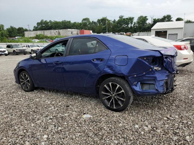 2T1BURHE9HC837932 - 2017 TOYOTA COROLLA L BLUE photo 2