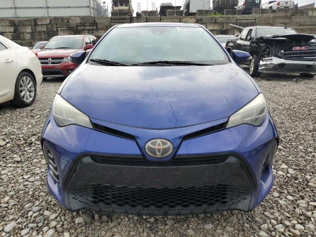 2T1BURHE9HC837932 - 2017 TOYOTA COROLLA L BLUE photo 5