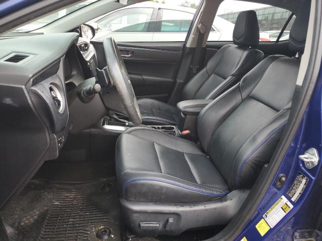 2T1BURHE9HC837932 - 2017 TOYOTA COROLLA L BLUE photo 7