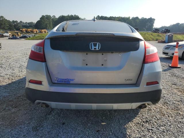 5J6TF1H57DL000237 - 2013 HONDA CROSSTOUR EXL SILVER photo 6