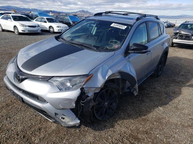 2T3RFREV5JW845602 - 2018 TOYOTA RAV4 ADVENTURE TWO TONE photo 2