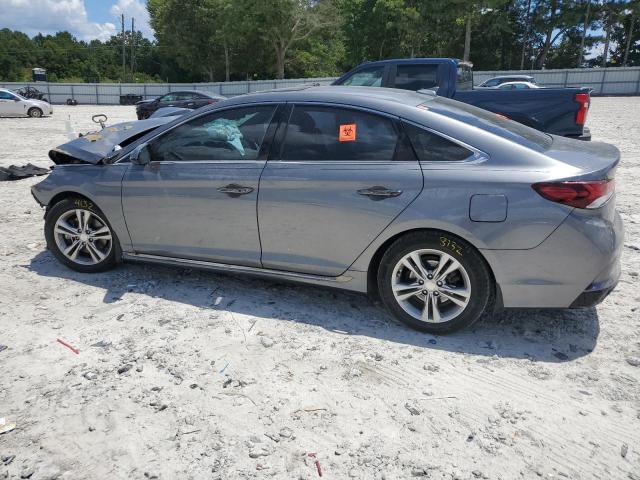 5NPE34AF3JH704575 - 2018 HYUNDAI SONATA SPORT Gris foto 2