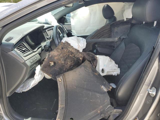 5NPE34AF3JH704575 - 2018 HYUNDAI SONATA SPORT Gris foto 7