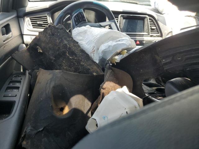 5NPE34AF3JH704575 - 2018 HYUNDAI SONATA SPORT Gris foto 8