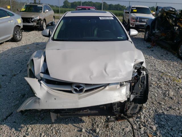 1YVHZ8CB3C5M40137 - 2012 MAZDA 6 S WHITE photo 5