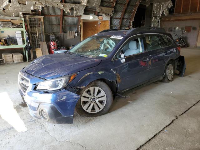 4S4BSABCXK3379280 - 2019 SUBARU OUTBACK 2.5I BLUE photo 1