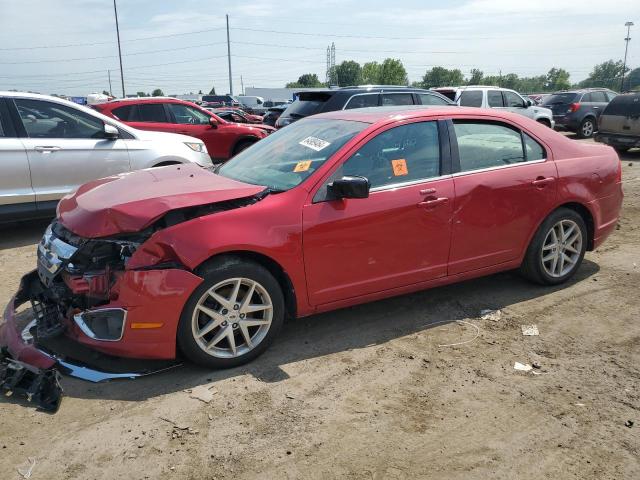 3FAHP0JGXCR391128 - 2012 FORD FUSION SEL RED photo 1