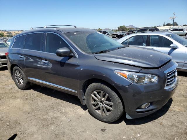 5N1AL0MN3EC520292 - 2014 INFINITI QX60 GRAY photo 4