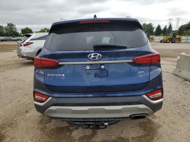 5NMS3CAD5LH274057 - 2020 HYUNDAI SANTA FE SEL BLUE photo 6