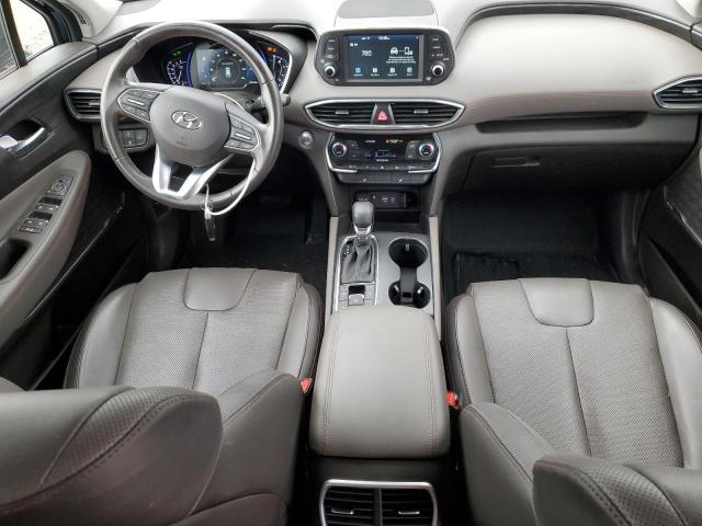 5NMS3CAD5LH274057 - 2020 HYUNDAI SANTA FE SEL BLUE photo 8