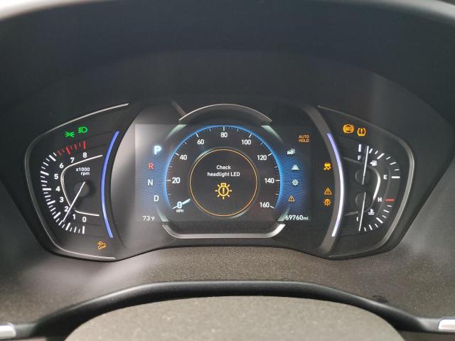 5NMS3CAD5LH274057 - 2020 HYUNDAI SANTA FE SEL BLUE photo 9