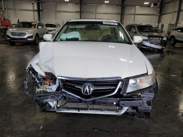 JH4CL96895C012335 - 2005 ACURA TSX WHITE photo 5