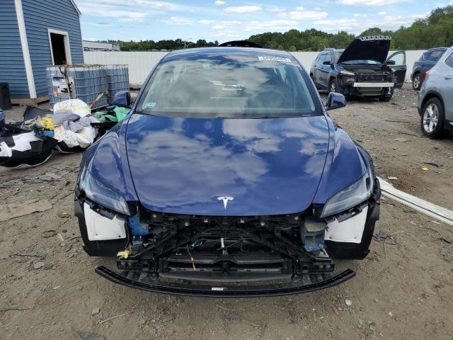5YJ3E1EB3SF938349 - 2025 TESLA MODEL 3 BLUE photo 5
