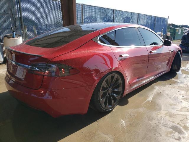 5YJSA1E45KF332043 - 2019 TESLA MODEL S Կարմիր լուսանկար 3