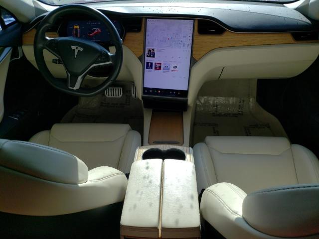 5YJSA1E45KF332043 - 2019 TESLA MODEL S Կարմիր լուսանկար 8