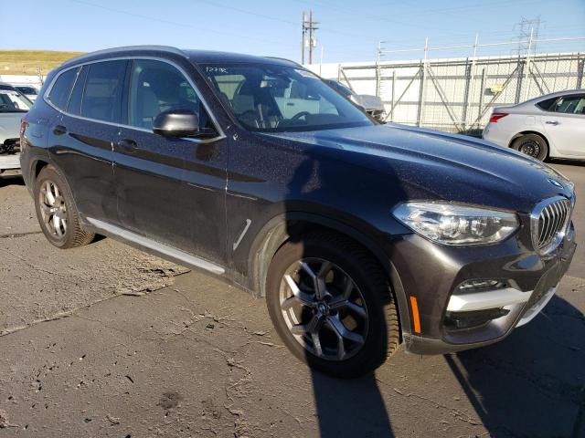 5UXTY5C06M9F38199 - 2021 BMW X3 XDRIVE30I GRAY photo 4