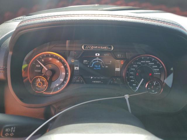 1C6SRFLT7LN199084 - 2020 RAM 1500 REBEL GRAY photo 9