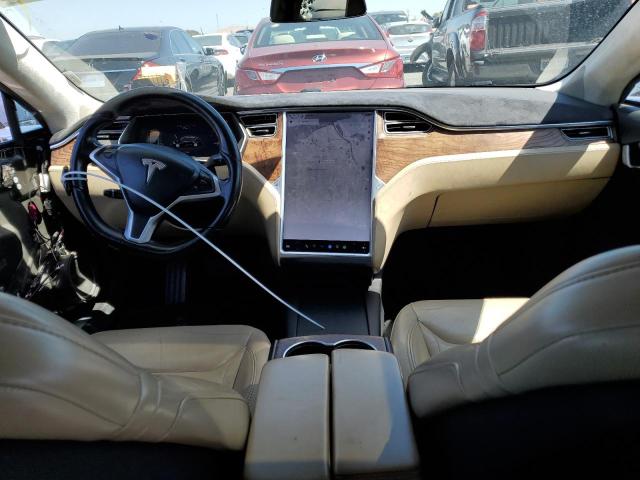 5YJSA1E25GF168864 - 2016 TESLA MODEL S Schwarz Foto 8