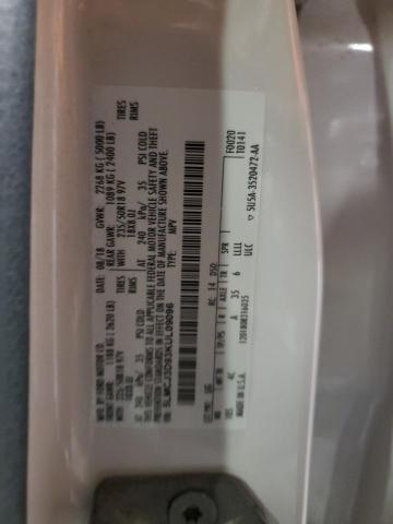 5LMCJ3D93KUL09096 - 2019 LINCOLN MKC RESERVE WHITE photo 13