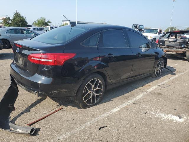 1FADP3H27JL235330 - 2018 FORD FOCUS SEL BLACK photo 3