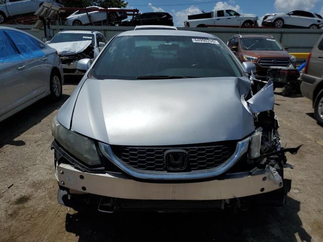 2HGFB2F58DH581267 - 2013 HONDA CIVIC LX ვერცხლისფერი ფოტო 5