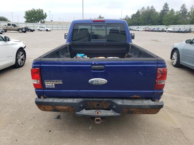 1FTYR10U36PA56449 - 2006 FORD RANGER BLUE photo 6