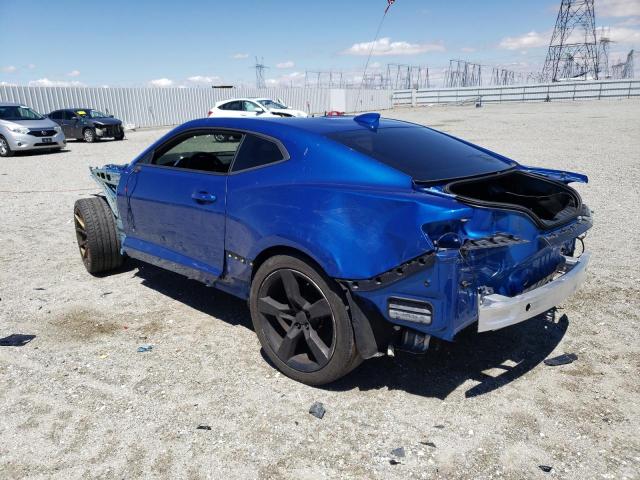 1G1FK1R65J0172164 - 2018 CHEVROLET CAMARO ZL1 蓝色 照片 2