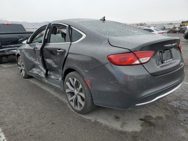 1C3CCCCB9FN573384 - 2015 CHRYSLER 200 C GRAY photo 2