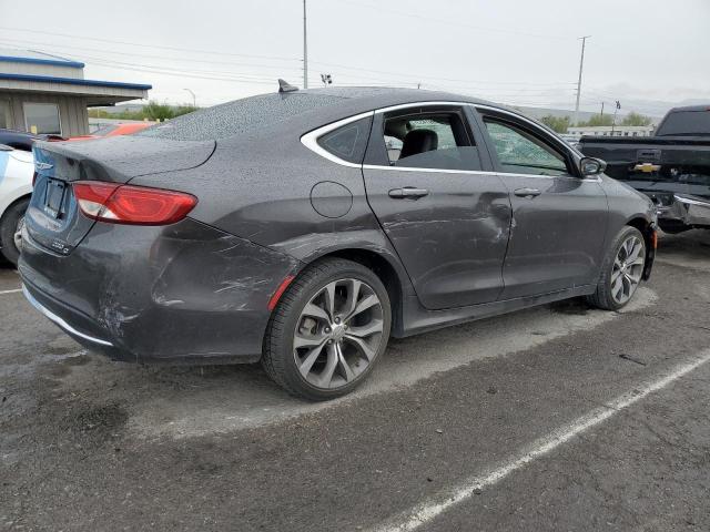 1C3CCCCB9FN573384 - 2015 CHRYSLER 200 C GRAY photo 3