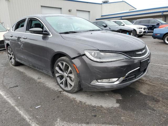 1C3CCCCB9FN573384 - 2015 CHRYSLER 200 C GRAY photo 4