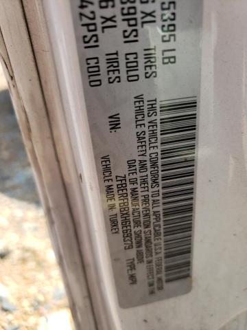 ZFBERFBBXH6E69379 - 2017 RAM PROMASTER SLT Білий фото 12