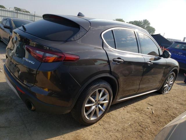 ZASFAKBNXJ7B87467 - 2018 ALFA ROMEO STELVIO TI BROWN photo 3