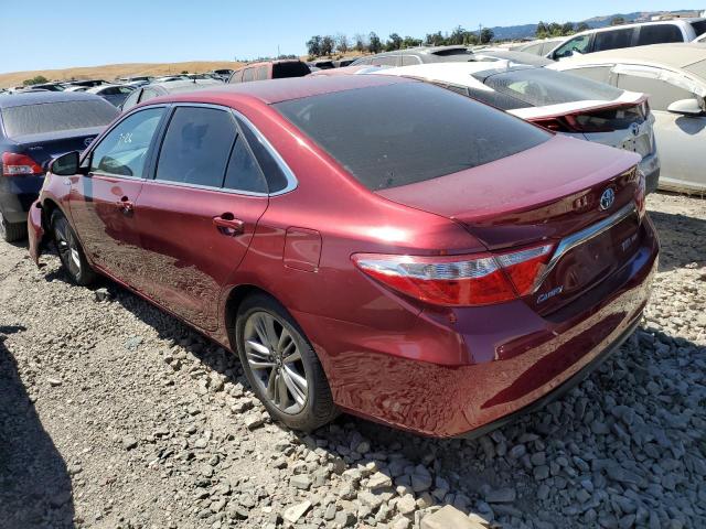 4T1BD1FK9GU197809 - 2016 TOYOTA CAMRY HYBRID RED photo 2