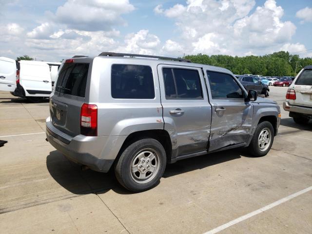 1C4NJPBA3FD419298 - 2015 JEEP PATRIOT SPORT ვერცხლისფერი ფოტო 3