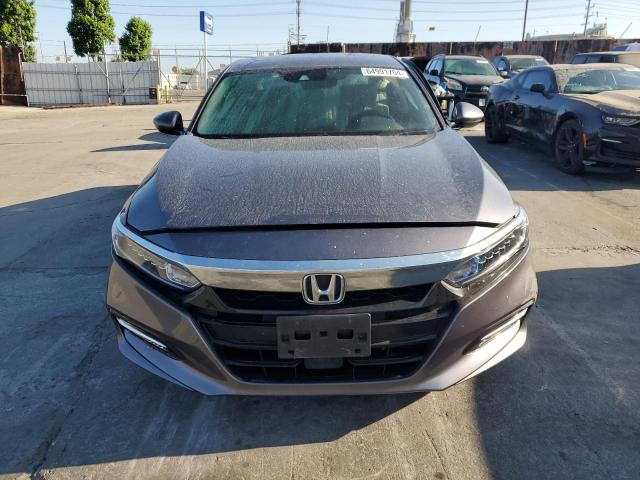 1HGCV3F50LA016203 - 2020 HONDA ACCORD HYBRID EXL GRAY photo 5