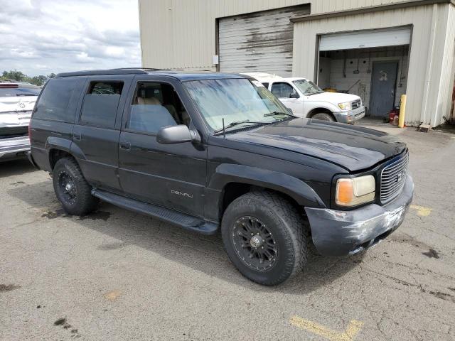 1GKEK13R1XR917376 - 1999 GMC YUKON BLACK photo 4