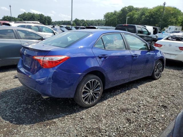 2T1BURHEXGC579516 - 2016 TOYOTA COROLLA L BLUE photo 3