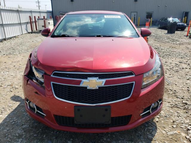 1G1PF5S91B7237962 - 2011 CHEVROLET CRUZE LT RED photo 5