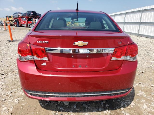 1G1PF5S91B7237962 - 2011 CHEVROLET CRUZE LT RED photo 6